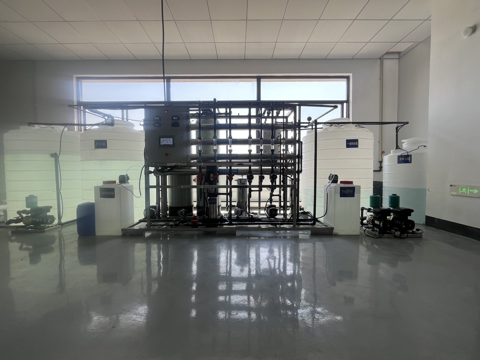 EV Manufacturing Plant Water Utilities site photo 2